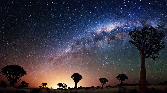 沙漠星空 沙漠星空